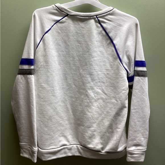 Brand New NHL New York Rangers Women’s Long Sleeve Fleece Crew Sweatshirt - Picture 2 of 4